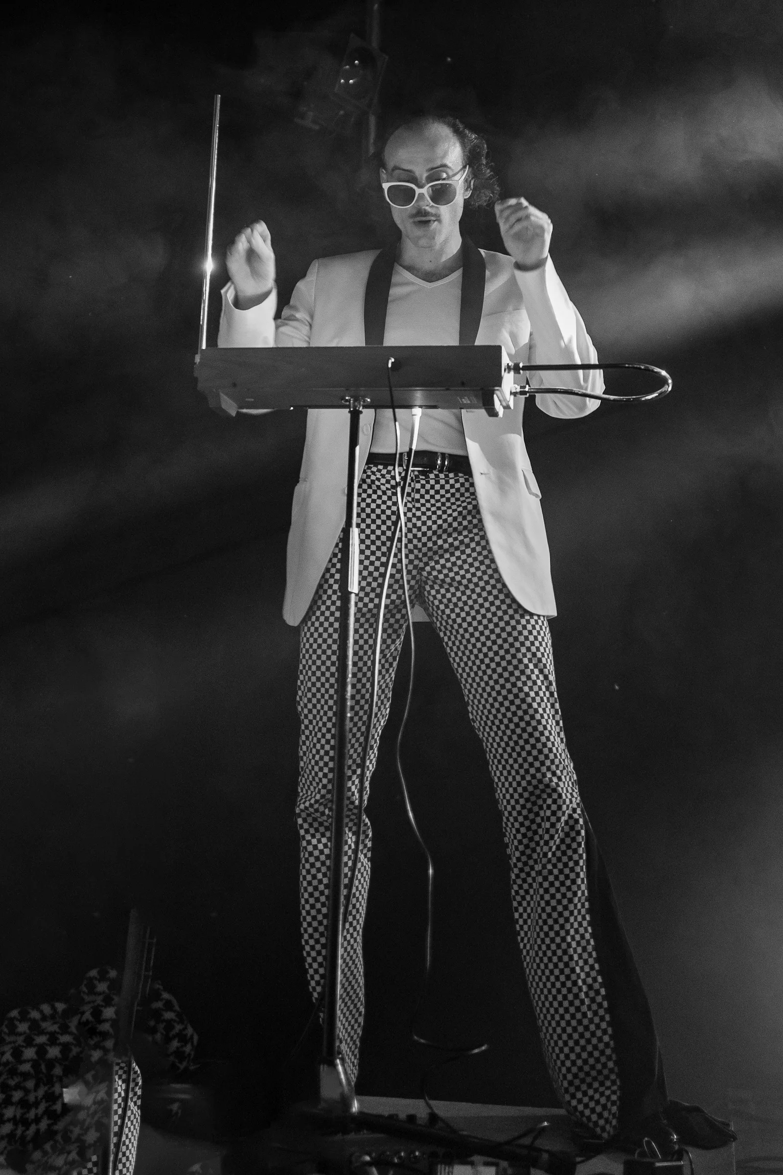 Musicien sur scène, reportage de concert