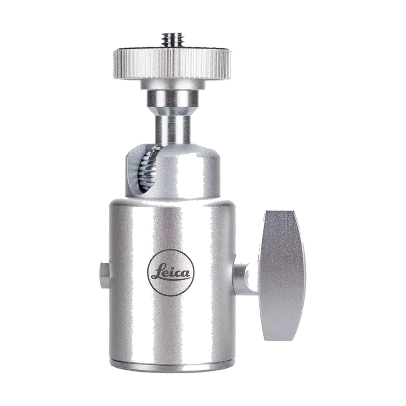 Kleine Leica Kugelkopf-Schnellwechselplatte, silber