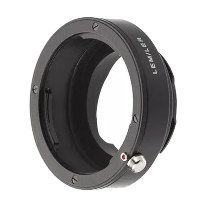 Bague adaptatrice pour optique Leica R sur boitier Leica M