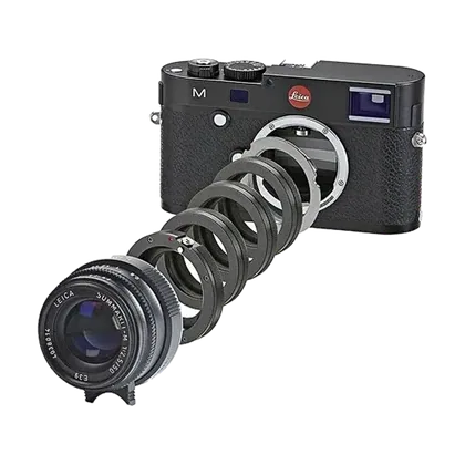 Jeu de bagues allonges pour Leica M