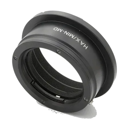 Bague adaptatrice pour optique Minolta MD/MC sur boitier Hasselblad X1D-50C