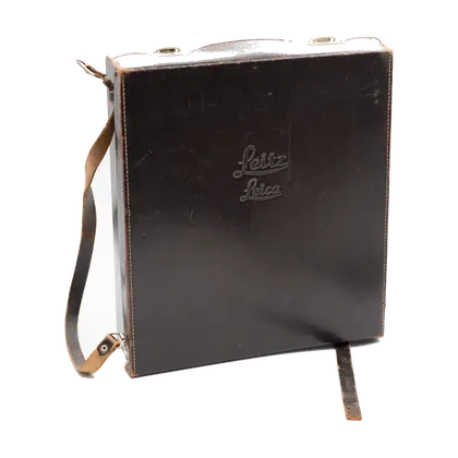 Malette Leica en cuir
