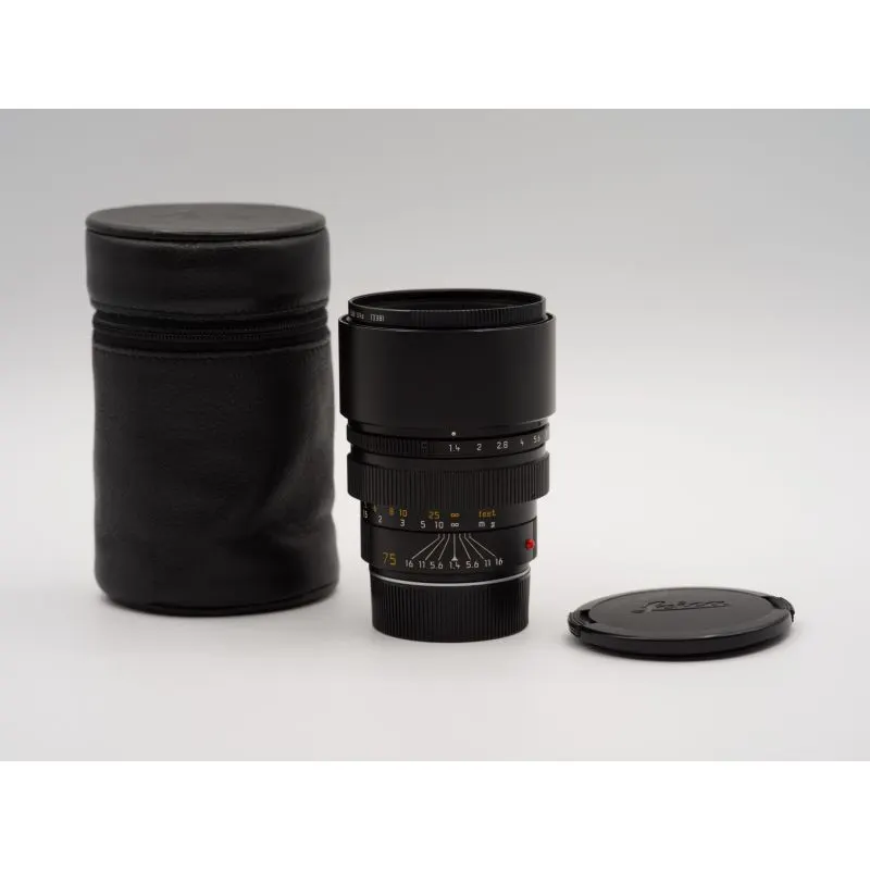 Leica Summilux M 75mm sn°3685799