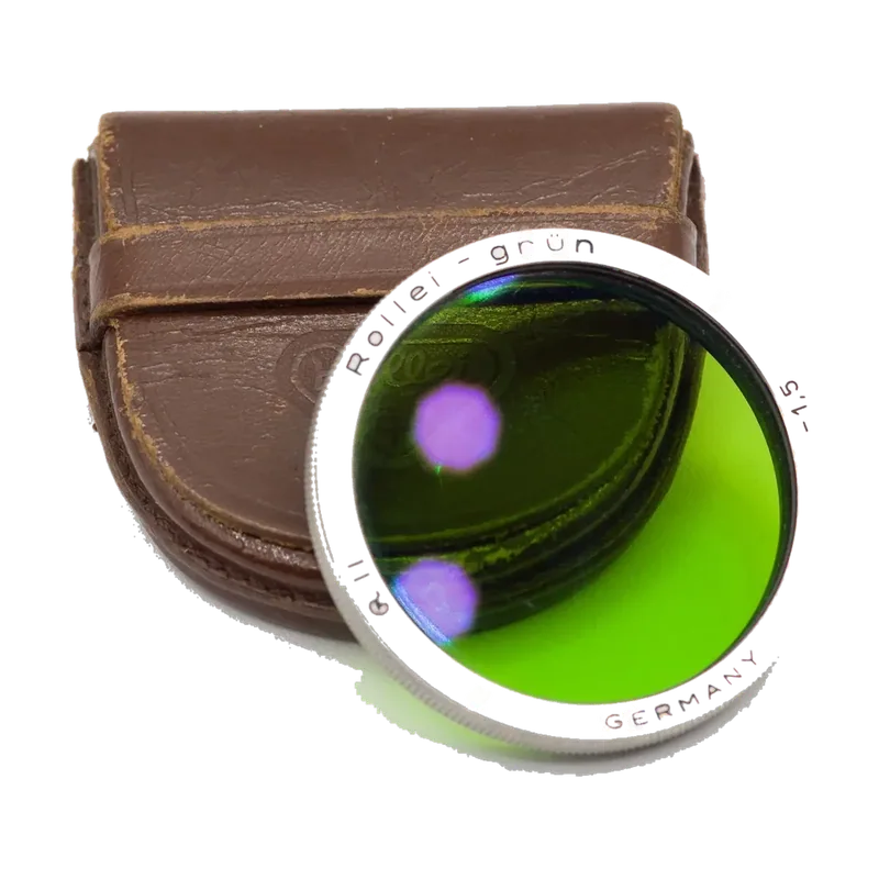 Filtre vert Rolleiflex