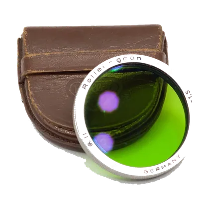 Filtre vert Rolleiflex