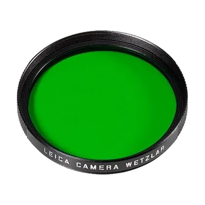 Filtre E49 vert