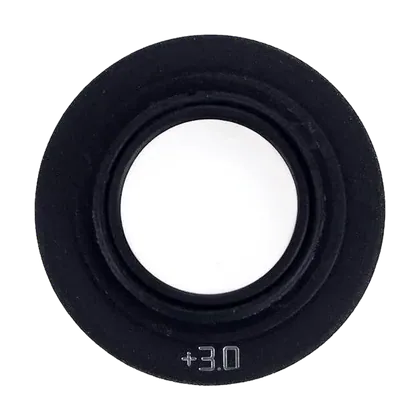 M lentille correctrice +3