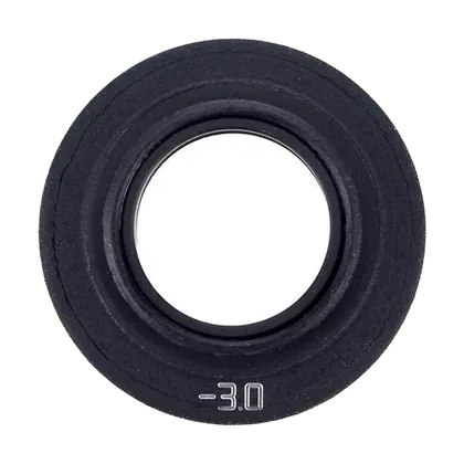 M lentille correctrice -3