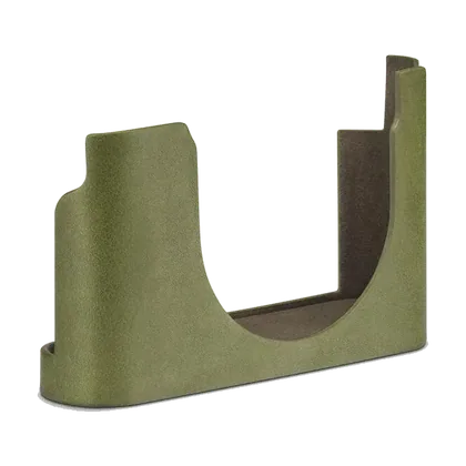Demi étui cuir vert olive pour D-Lux 8