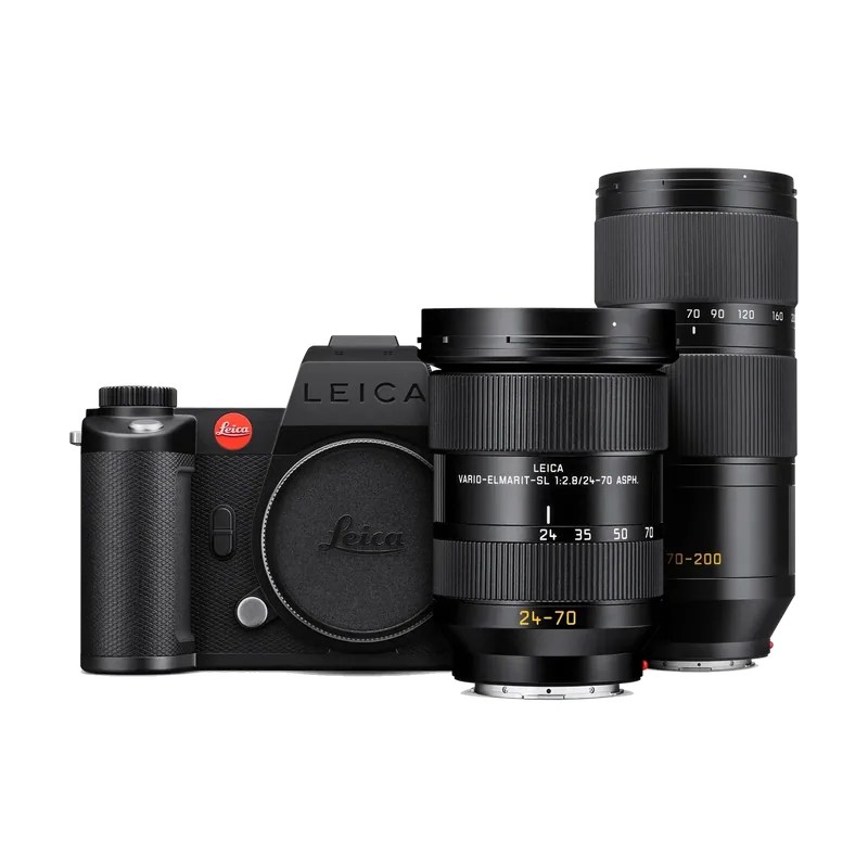 Kit Leica SL3-S & Leica Vario-Elmarit-SL 24-70 ASPH. & 70-200mm ASPH.