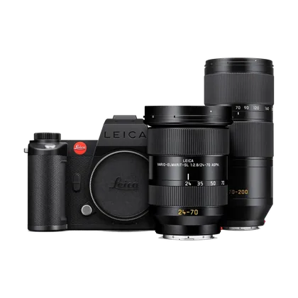 Kit Leica SL3-S & Leica Vario-Elmarit-SL 24-70 ASPH. & 70-200mm ASPH.