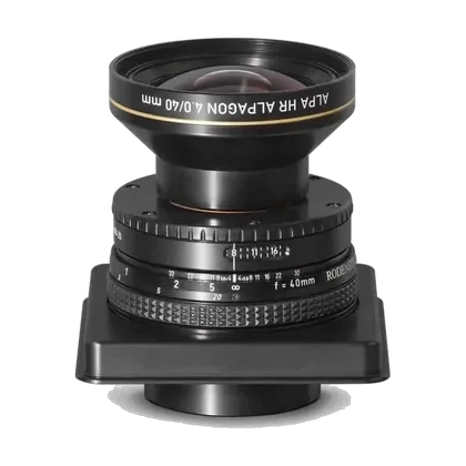 Rodenstock / ALPA HR Alpagon 4,0/40 mm, LB, dans unité d'ouverture