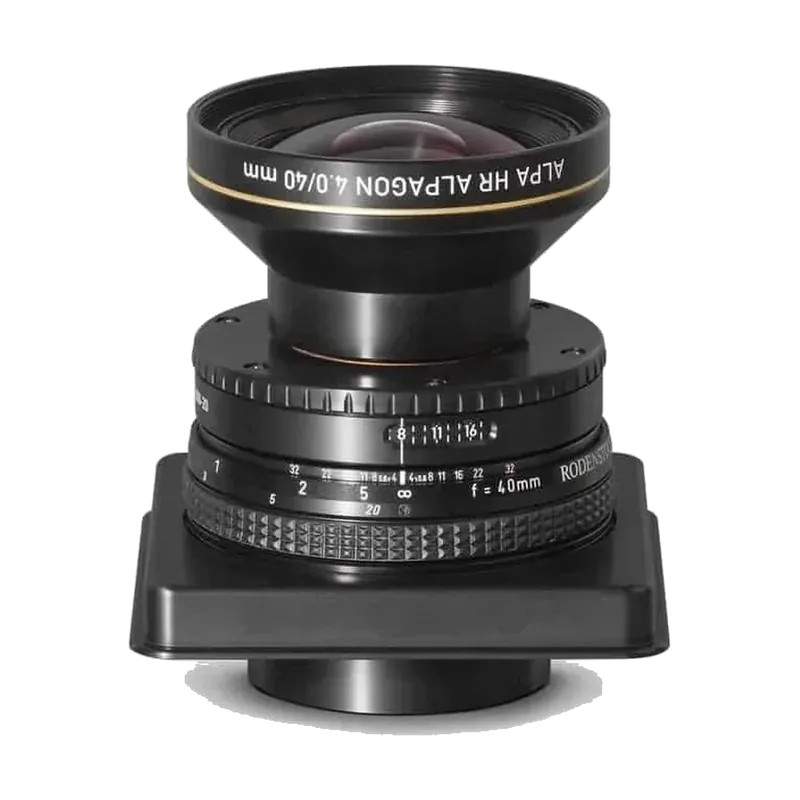 Rodenstock / ALPA HR Alpagon 4,0/40 mm, FPS SB17, dans l'unité d'ouverture