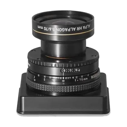 Rodenstock / ALPA HR Alpagon 5,6/70 mm, LB, dans unité d'ouverture