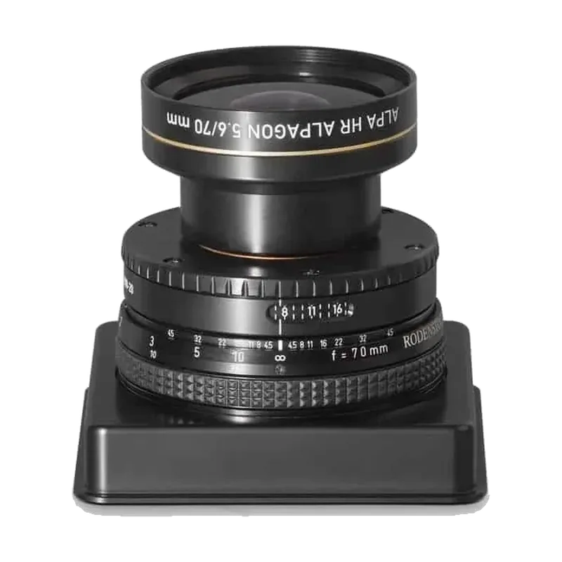 Rodenstock / ALPA HR Alpagon 5,6/70 mm, SB17, dans unité d'ouverture