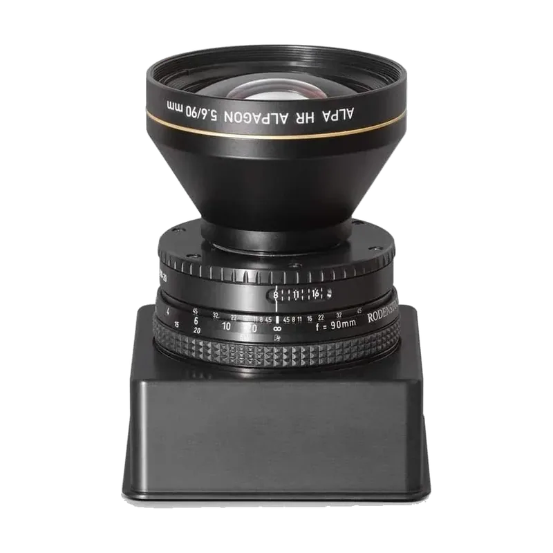 Rodenstock / ALPA HR Alpagon 5,6/90 mm, SB34, dans l'unité d'ouverture
