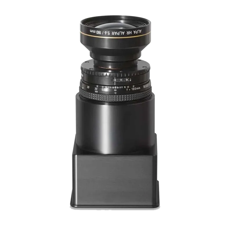 Rodenstock / ALPA HR Alpar 5,6/180 mm, SB51, dans l'unité d'ouverture