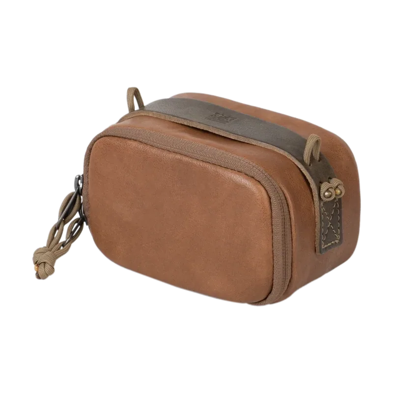 Camera Pouch ML Cuir Marron