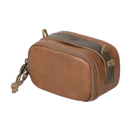 Camera Pouch ML Cuir Marron