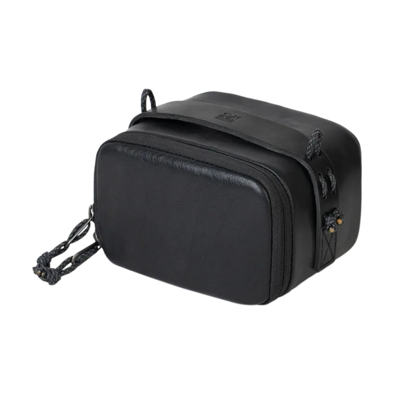 Camera Pouch L Cuir Noir