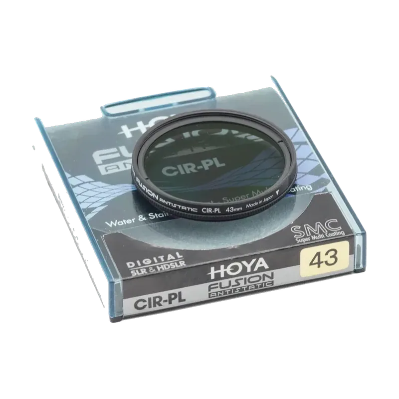 Filtre Hoya 43mm Fusion Antistatic CIR-PL