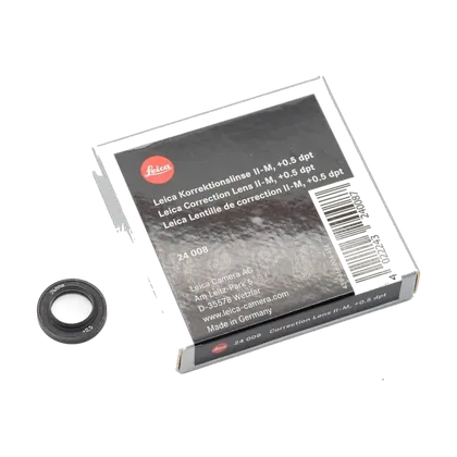 Leica Lentille de Correction II - M +0.5 dpt (24008)