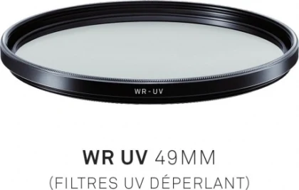 Sigma Filtre WR UV déperlant e49mm