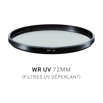 Sigma Filtre WR UV déperlant e72mm