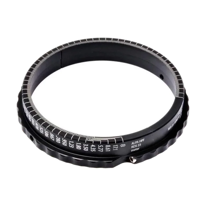 Schneider ALPA Apo-Helvetar 5.6/48 mm et Schneider Apo-Digitar 5.6/47 mm XL Anneaux de mise au point de haute précision ALPA HPF